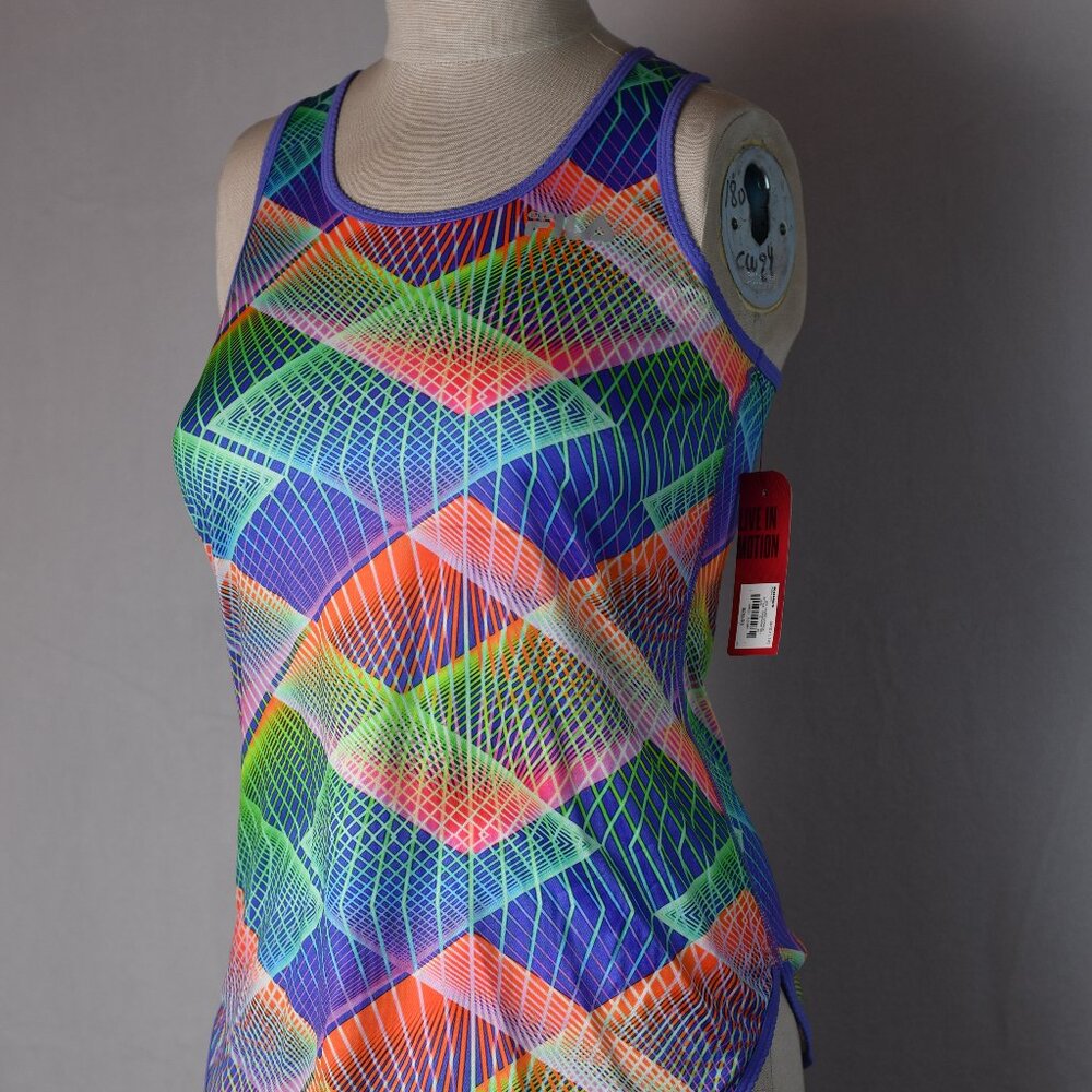 NWT - Fila (Rainbowcage Print) Tank Top, Size XL (16)
